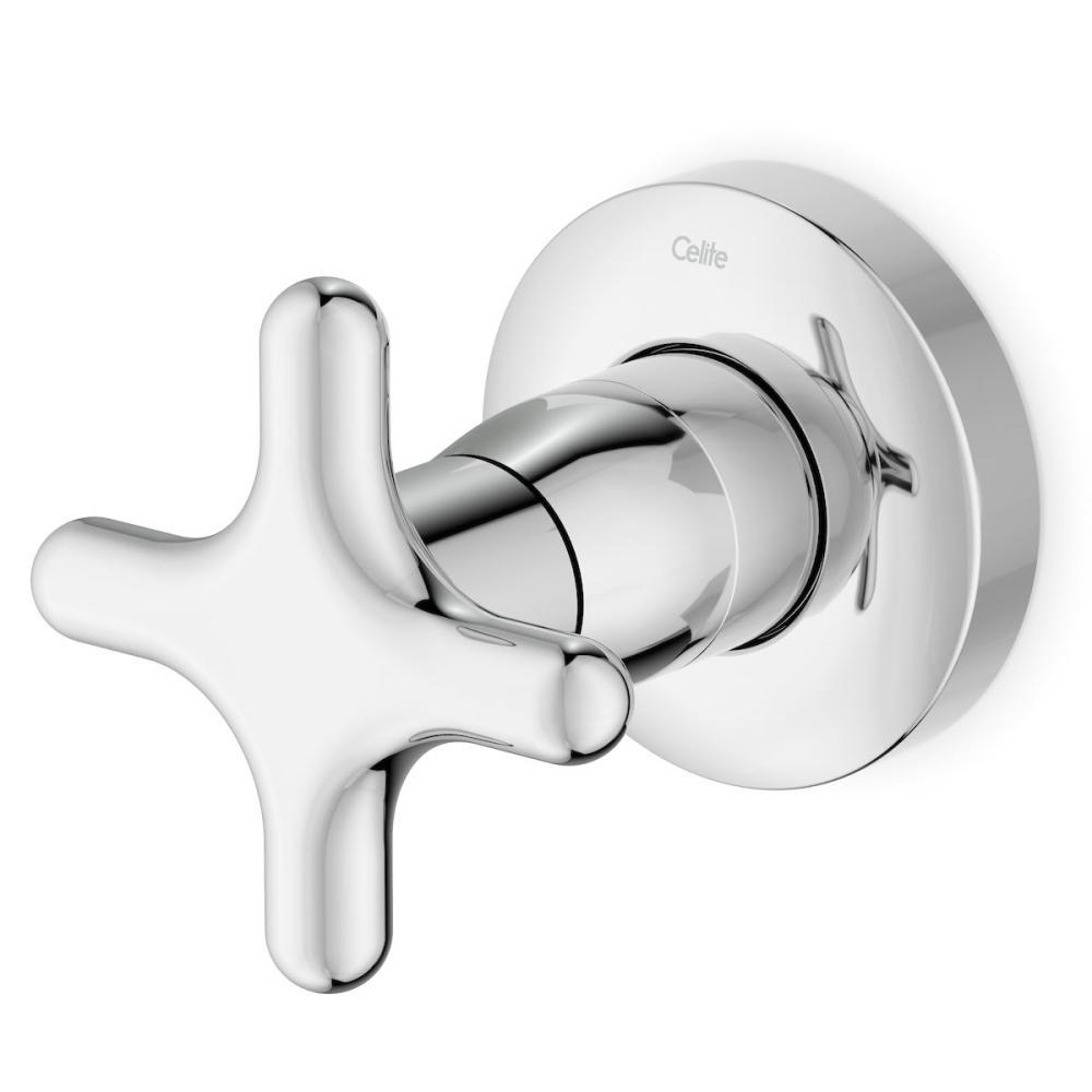 Acabamento De Registro Base Deca Cross 1/2, 3/4, 1 Cromado Celite - 3