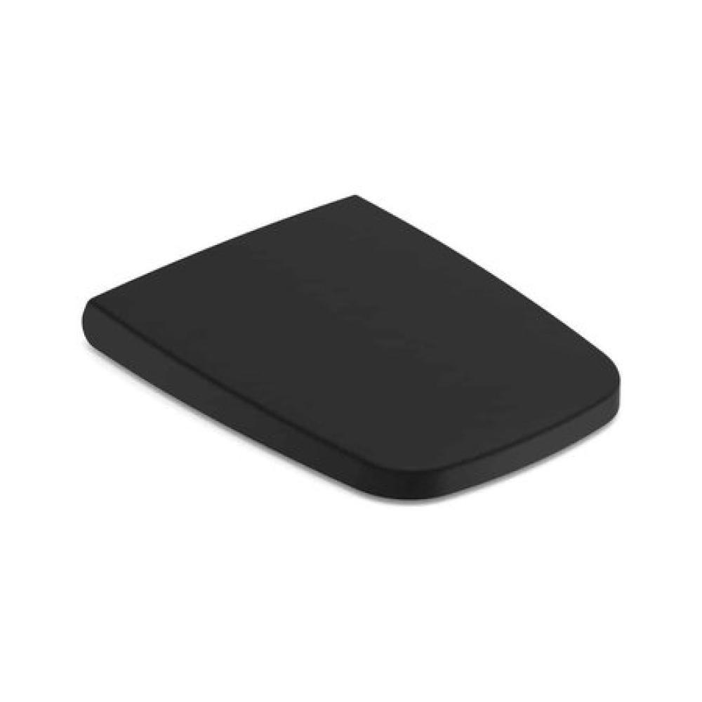 Assento Sanitário Original Termofixo Soft Close Boss Matte Black Incepa - 1