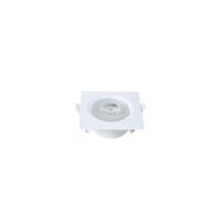 Spot Led Embutir Quadrado 45º Alltop PAR20 3000K Branco Taschibra 7W - 3
