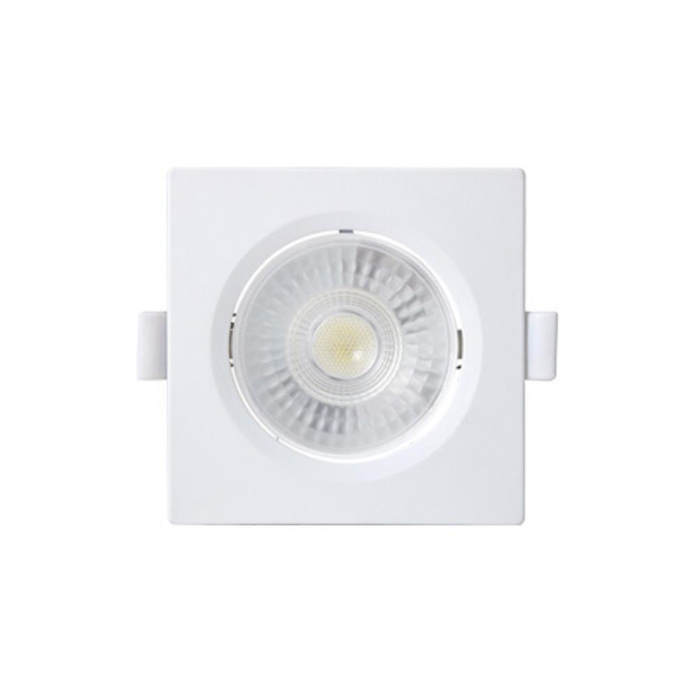 Spot Led Embutir Quadrado 38º Alltop MR16 6500K  Branco Taschibra 5W - 1