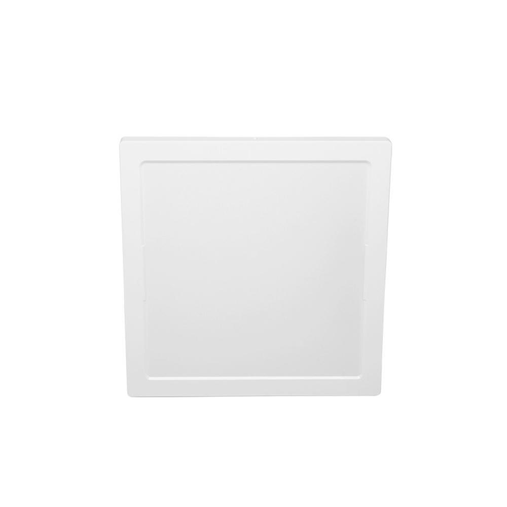 Painel Led Quadrado De Sobrepor 4000K Lys Branco Taschibra 24W - 2