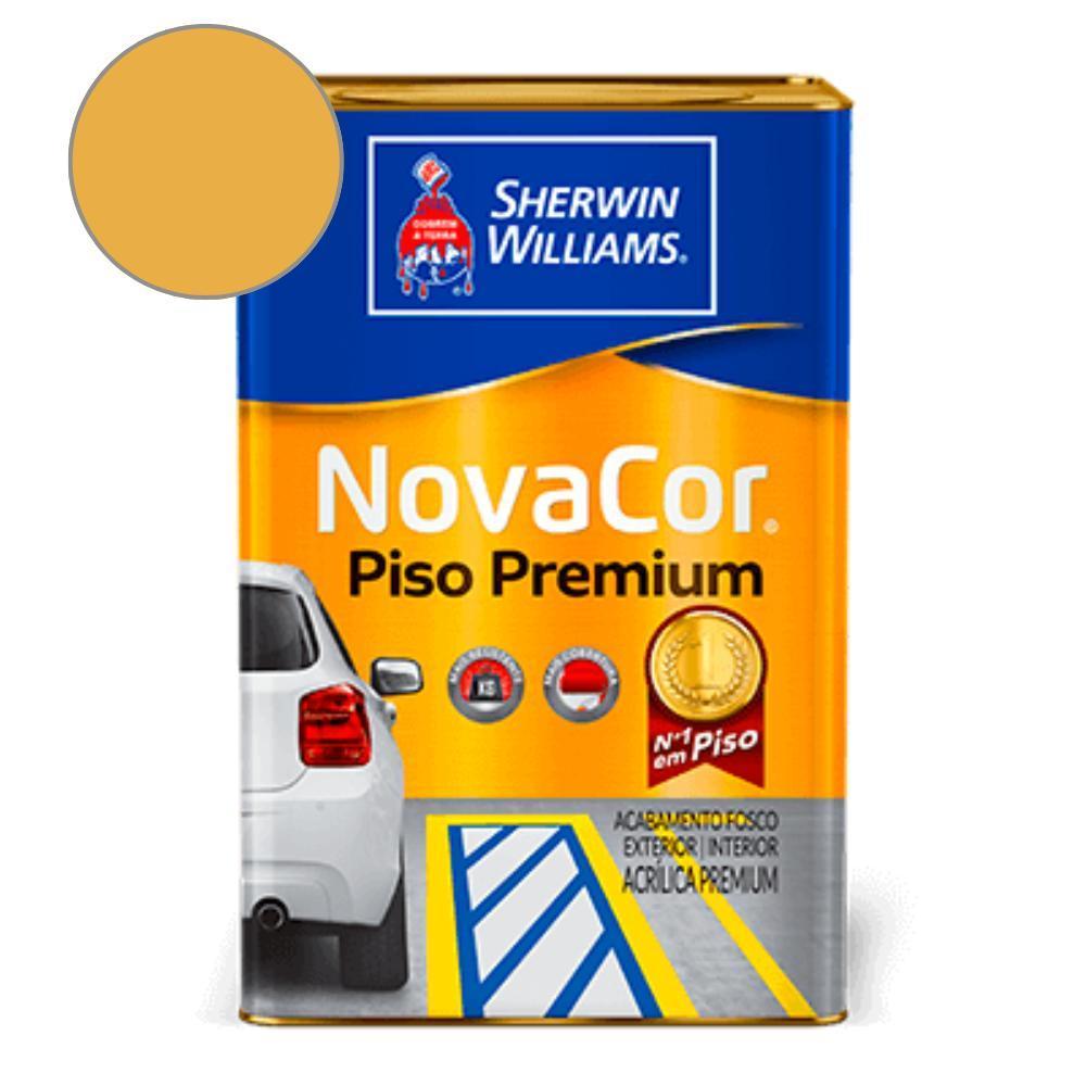 Tinta Premium Para Piso NovaCor Amarela Sherwin Williams 18L - 1