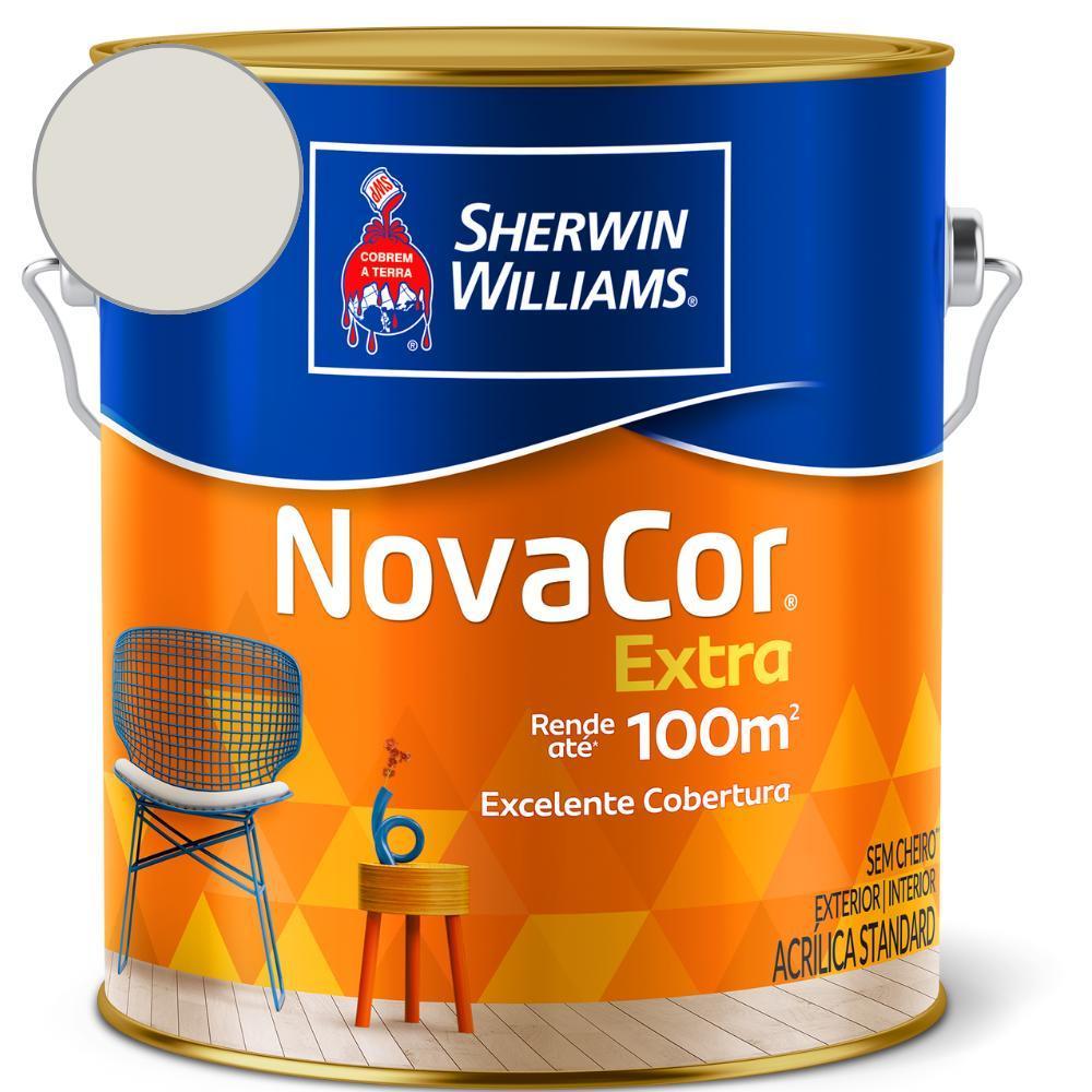 Tinta ACR Mais Rendimento NovaCor Fosco Gelo Sherwin Williams 3,6L - 1