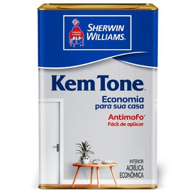 Tinta ACR Kemtone Branco Fosco Sherwin Williams 18L