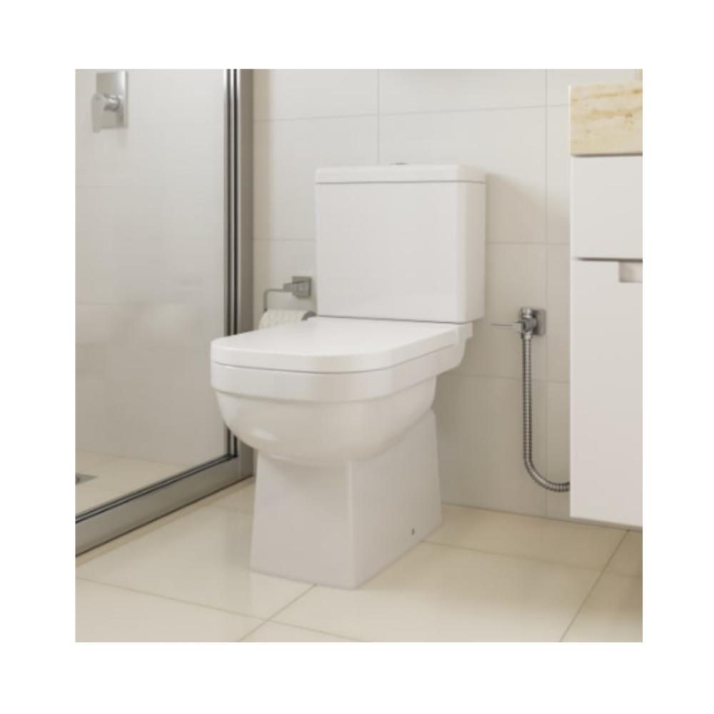 Assento Sanitário Amortecido Elite Branco Celite - 4