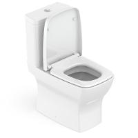 Kit Vaso Sanitário Com Caixa Acoplada Assento PP E Acessórios De Instalação Boss Branco Celite - 3