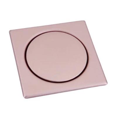 Grelha Quadrada De Pressão Inox 304 Cobre Matte Bl 15x15