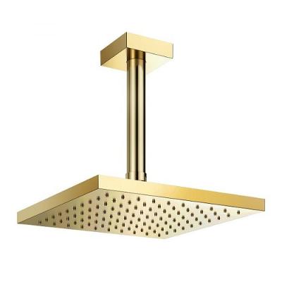 Chuveiro De Teto Quadrado Heaven Q200 Ouro Polido Docol