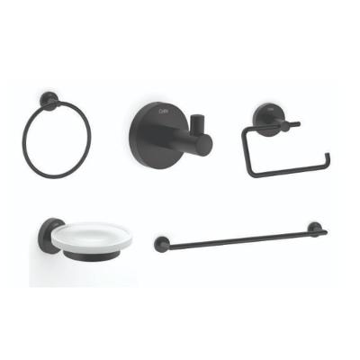 Kit Acessórios Com 5 Peças N. City Preto Matte Celite