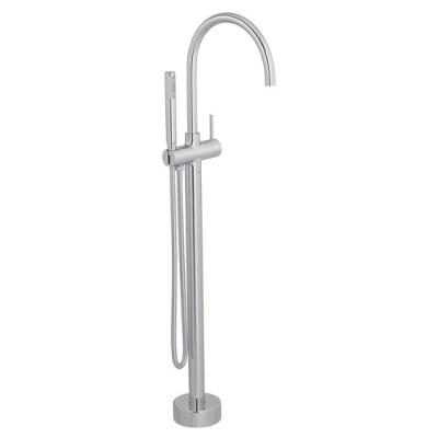 Misturador Monocomando De Piso Para Banheira Redondo You Cromado Deca