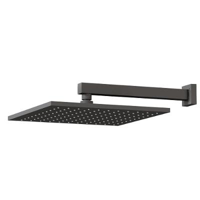 Chuveiro Articulado De Parede  Metal Eros  Preto Fosco Fani