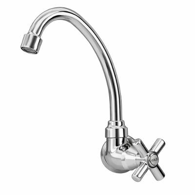 Torneira de Parede p/Cozinha Bica Móvel Cromada Romar