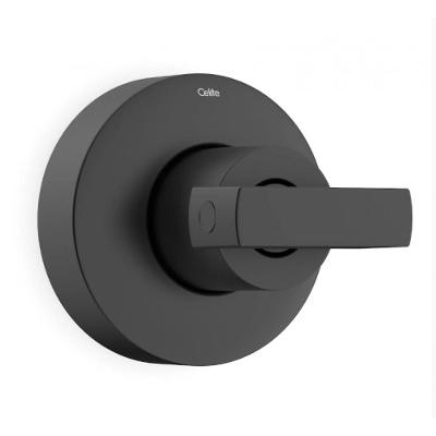 Acabamento Para Registro Base Deca Flow 1/2 3/4 1 Preto Matte Celite