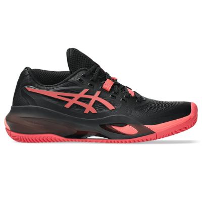 Tênis ASICS Gel-Resolution X Saibro - Feminino - Preto/Rosa