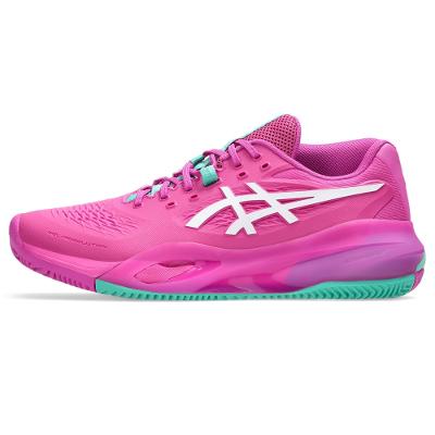 Tênis ASICS Gel-Resolution X Saibro - Masculino - Rosa/Branco
