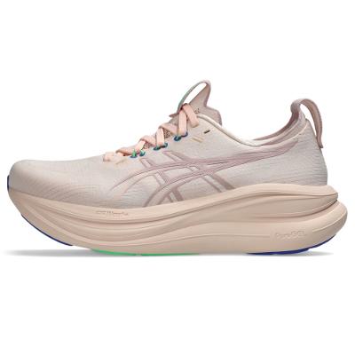 Tênis ASICS GEL Nimbus 28 - Feminino - Rosa/Bege