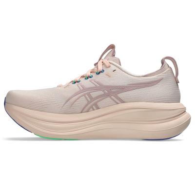 Tênis ASICS GEL Nimbus 28 - Feminino - Rosa/Bege