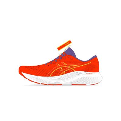 Tênis ASICS GEL-Excite 11 - Feminino - Laranja/Amarelo
