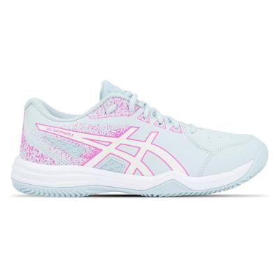 Tênis ASICS Gel-Backhand 2 Saibro - Feminino - Azul/Rosa