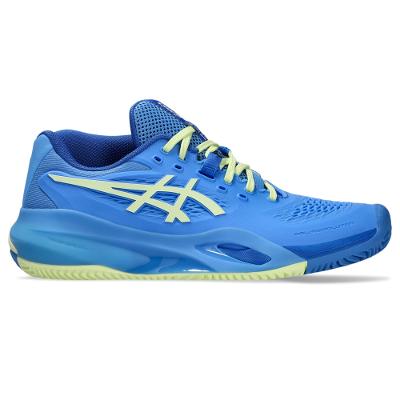 Tênis ASICS Gel-Resolution X Saibro - Feminino - Azul/Amarelo
