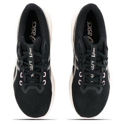 Tênis ASICS Novablast 5 GS - Infantil - Preto/Rosa