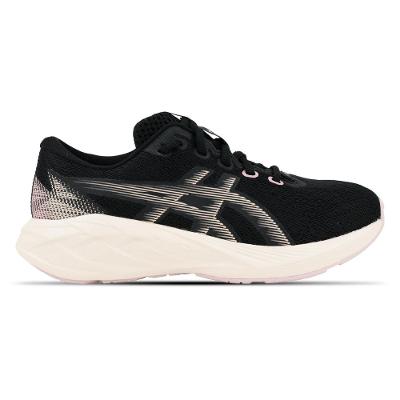 Tênis ASICS Novablast 5 GS - Infantil - Preto/Rosa