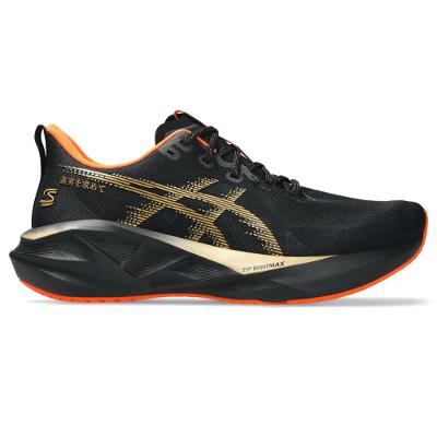 Tênis ASICS Novablast 5 Senna Samurai - Masculino - Preto/Dourado