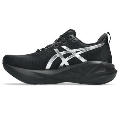 Tênis ASICS Novablast 5 Platinum - Feminino - Prata/Preto