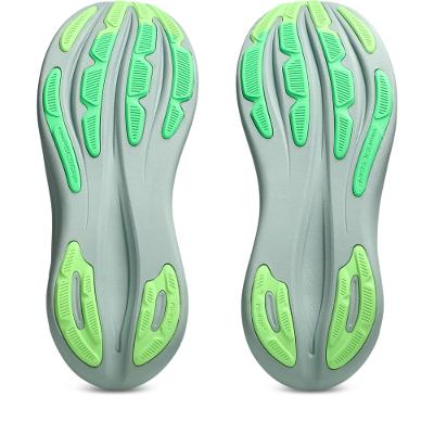 Tênis ASICS GEL Nimbus 28 - Masculino - Azul/Verde