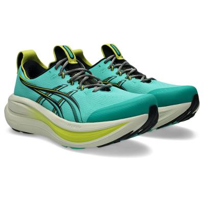 Tênis ASICS GEL Nimbus 28 - Masculino - Verde/Preto