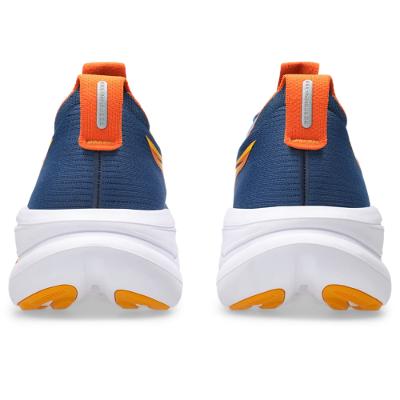 Tênis ASICS GEL Nimbus 28 - Masculino - Azul/Amarelo