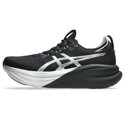 Tênis ASICS GEL Nimbus 28 - Masculino - Prata/Preto