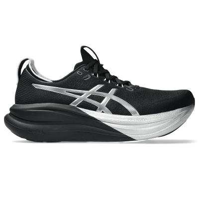 Tênis ASICS Gel- Nimbus 28 Platinum - Prata/Preto