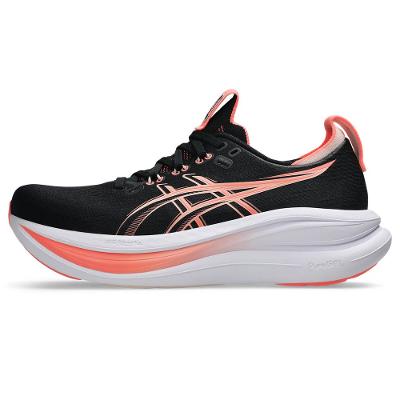 Tênis ASICS GEL Nimbus 28 - Feminino - Preto/Rosa