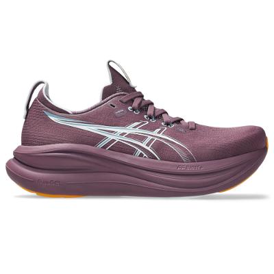 Tênis ASICS GEL Nimbus 28 - Feminino - Roxo/Azul