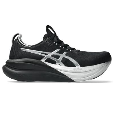 Tênis ASICS Gel- Nimbus 28 Platinum - Prata/Preto