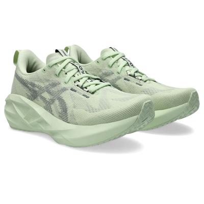 Tênis ASICS Novablast 5 - Feminino - Verde/Verde
