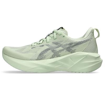 Tênis ASICS Novablast 5 - Feminino - Verde/Verde