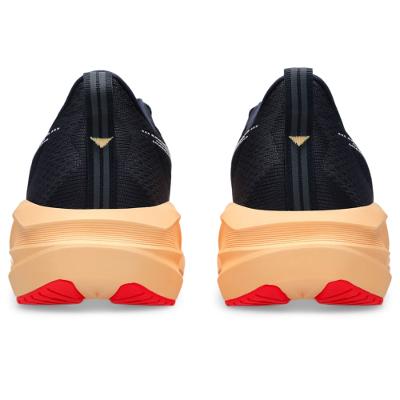 Tênis ASICS Novablast 5 - Masculino - Azul/Laranja