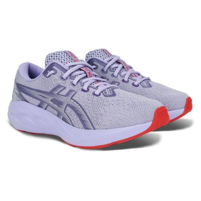 Tênis ASICS Novablast 5 GS - Infantil - Roxo/Branco