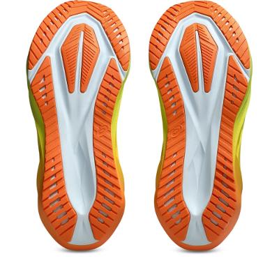 Tênis ASICS Novablast 5 - Masculino - Azul/Amarelo