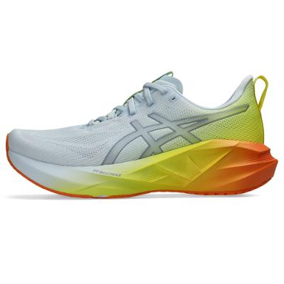 Tênis ASICS Novablast 5 - Masculino - Azul/Amarelo