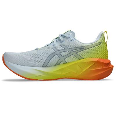 Tênis ASICS Novablast 5 - Masculino - Azul/Amarelo