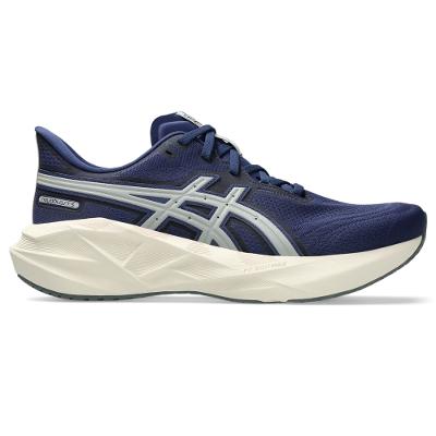 Tênis ASICS Novablast 5 Atc - Masculino - Azul/Cinza