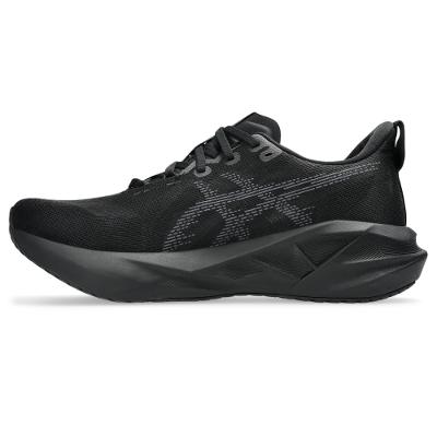 Tênis ASICS Novablast 5 - Masculino - Preto/Cinza