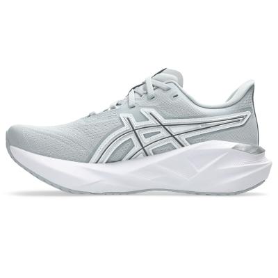 Tênis ASICS Novablast 5 ATC - Feminino - Cinza/Prata