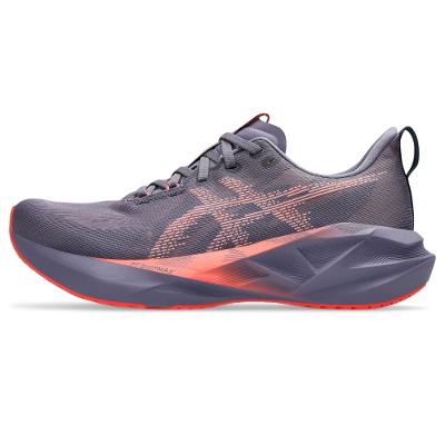 Tênis ASICS Novablast 5 - Masculino - Roxo/Rosa