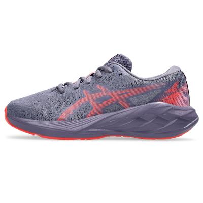 Tênis ASICS Novablast 5 GS - Infantil - Roxo/Rosa