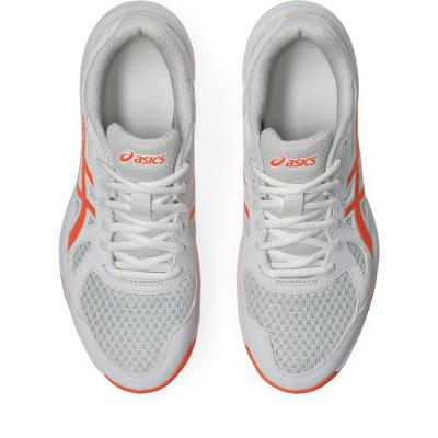 Tênis ASICS Upcourt 6 - Feminino - Branco/Laranja
