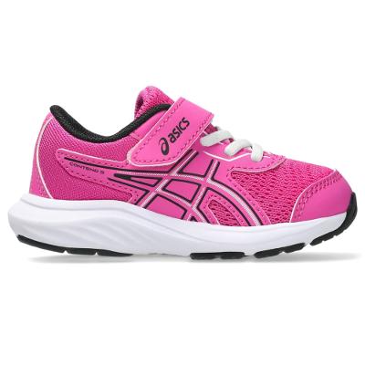 Tênis ASICS Contend 9 Ts - Infantil - Rosa/Preto